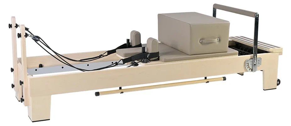 Reformer Classique Érable Top avec Barre Dowel
