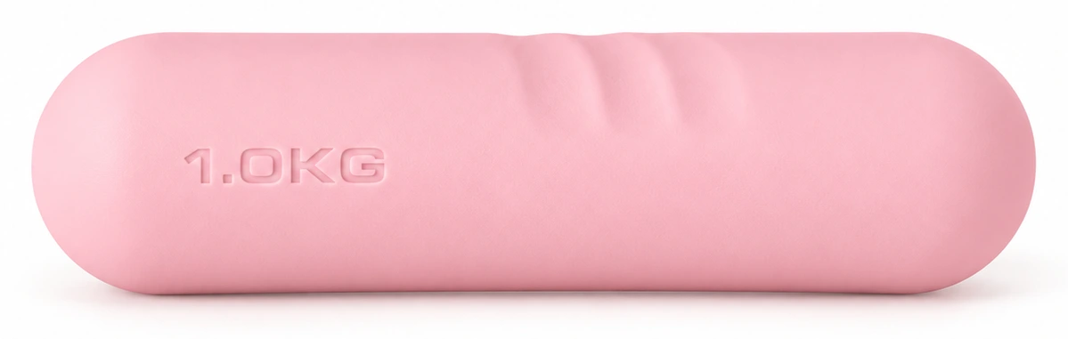 Haltères Pilates Silicone 1 kg (x2)