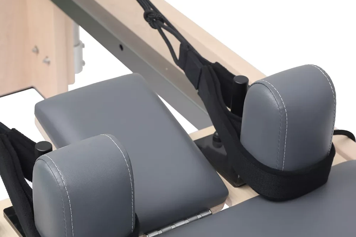 Épaulières rembourrées sur le chariot d’un Reformer